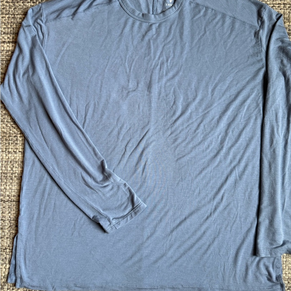 NWOT Women’s American Eagle Oversized Soft Blue Long Sleeve Shirt